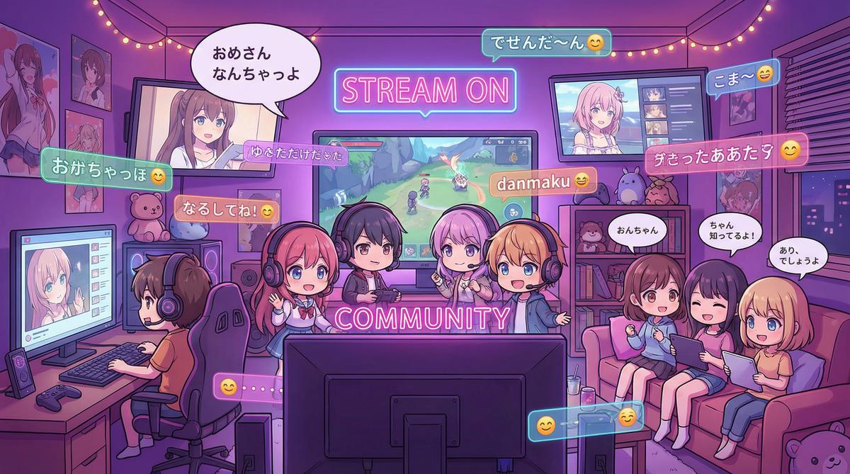 探花社区互动场景